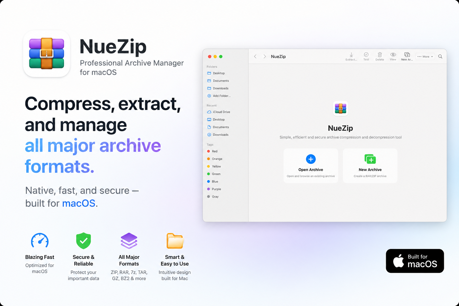 NueZip screenshot